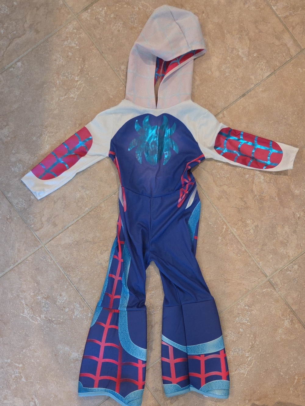 Marvel Toddler Girls Ghosty Spider Costume